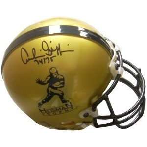  Archie Griffin signed Gold Heisman Authentic Mini Helmet 