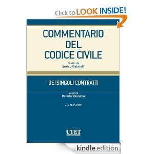 Dei singoli contratti   artt. 1655 1802 (Italian Edition) Daniela 