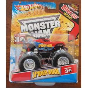  Spiderman Monster Jam With Topps Trading Card 2012 Grave 