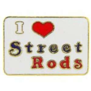  I Love Street Rods Pin 1 Arts, Crafts & Sewing