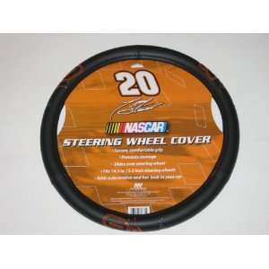 TONY STEWART #20 Logo NASCAR Steering Wheel Cover  Sports 