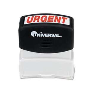 Universal 10070   Message Stamp, URGENT, Pre Inked/Re Inkable, Red 