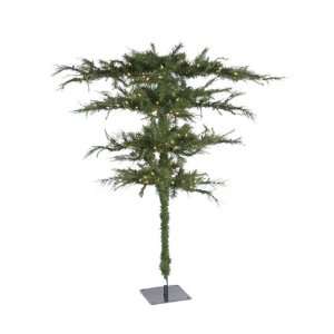   Spruce Upside Down Christmas Tree   Clear Lights