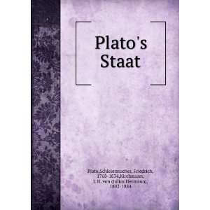    1834,Kirchmann, J. H. von (Julius Hermann), 1802 1884 Plato Books