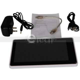   /4G Tablet PC All Winners A10 Android 4.0 Cortex A8 3G White  