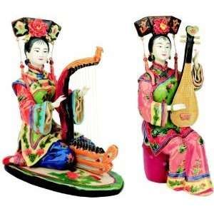  Xoticbrands Asian Collectible Musical Ladies Maidens 
