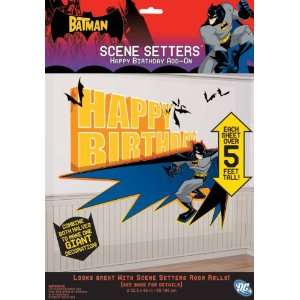   Happy Birthday Add On   Official Superhero Costume Toys & Games
