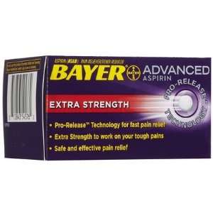  Bayer Advanced Aspirin Extra Strength Tablets 500mg, 40 ct 