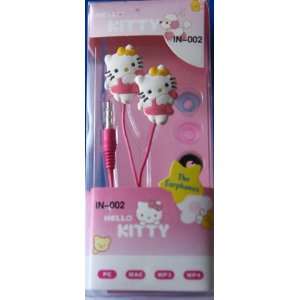  Hello Kitty Angel stereo earbuds earphones headphones 