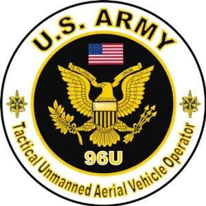   Tactical Unmanned Aerial Vehicle Operator Decal Sticker 3.8 6 Pack