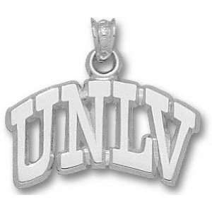  UNLV Runnin Rebels Sterling Silver Arched UNLV 1/2 