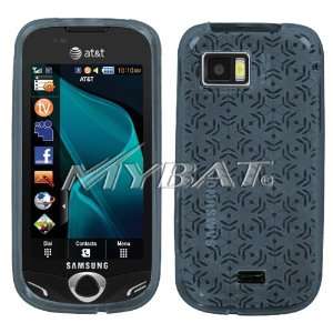 Samsung Mythic A897 Smoke Snowflake Candy Skin Cover 