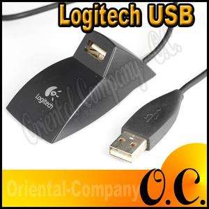 New ☆ Logitech ☆ Cordless USB Extension Cable Stand  