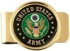 United States Army Reserve US Silver Money Clip  