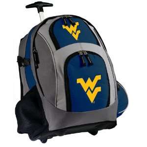  Navy West Virginia University   Backpacks Bags with Wheels or School 
