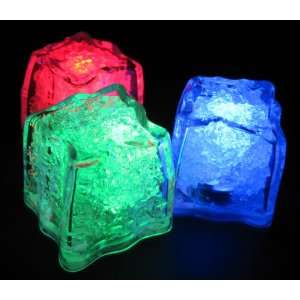   LED ice cube / color changing RGB (RAINBOW)   Qty 1 