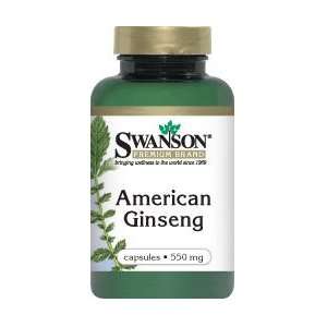  Ginseng, American 550 mg 100 Caps