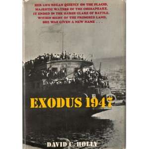  Exodus 1947 david holly Books
