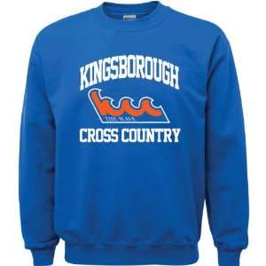  Kingsborough Community College Wave Royal Blue Youth Cross 