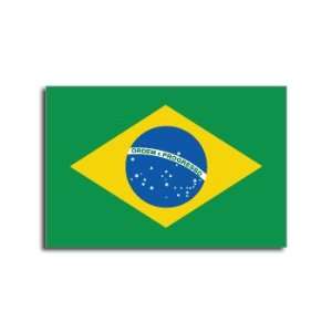 BRAZIL Flag   Window Bumper Laptop Sticker