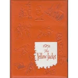   High School 1951 Yellowjacket yearbook Chattahoochee High Books
