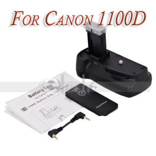 Lot2 LP E10+Battery Pack Grip For Canon EOS 1100D Rebel T3 DSLR Camera 