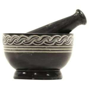    Mortar and Pestle Soapstone Celtic (1.67 lbs)