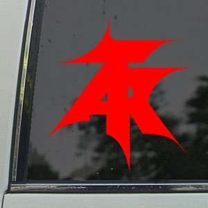  Atari Teenage Riot Red Decal Car Truck Window Red Sticker 