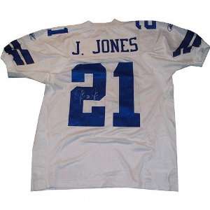  Julius Jones Dallas Cowboys Autographed White Jersey 