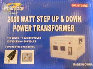 Philmore Step up & Step down transformer  