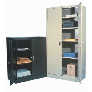 Standard Metal Storage Cabinet   78H x 36W x 24D 4 Shelves   Model 