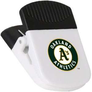  Oakland Athletics White Magnetic Chip Clip Sports 