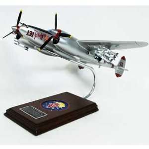  P 38J Lightning Pudgy USAAF Heavy Fighter Aircraft Replica 