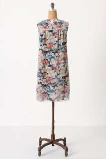 ANTHROPOLOGIE Rain Misted ANNA SUI Textured Dress NEW 8   