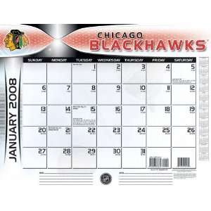  Chicago Blackhawks 2008 Desk Calendar