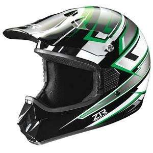    Z1R Youth Roost II Helmet   Large/X Large/Green Automotive
