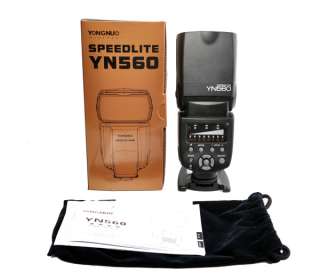 YN560 Flash Gun Light Speedlite For Nikon D3100 D7000 D5000 D90 + Soft 