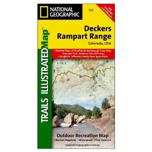   Geographic Deckers/Rampart Range Trail Map (9781566952798) Books