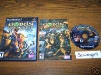 Goblin Commander Unleash The Horde Playstation 2 PS2 032264192016 