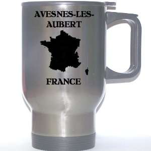  France   AVESNES LES AUBERT Stainless Steel Mug 