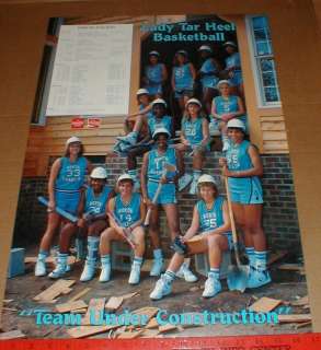 1988 1989 UNC University of North Carolina Chapel Hill vintage 