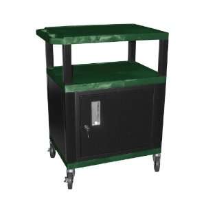  Luxor Hunter Green Cart 34 With Black Tuffy Cabinet 