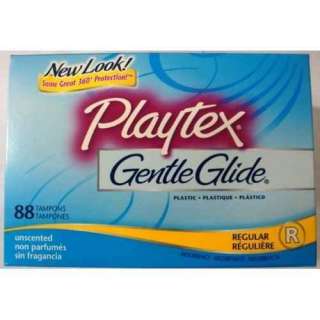 PLAYTEX GENTLE GLIDE UNSCENTED TAMPONS 88 X 2  