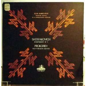  Shostakovitch Symp No. 1, Prokofiev Scythian Suite 