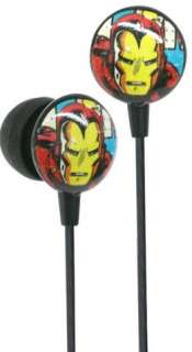   & NOBLE  Marvel Comics Licensed Iron Man Retro Earphones by iHip