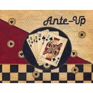   Print   Ante Up   Artist Linda Spivey   Poster Size 14 X 11 inches