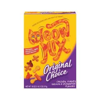  Meow Mix Original Choice Dry Cat Food, 18 ounces (Pack of 