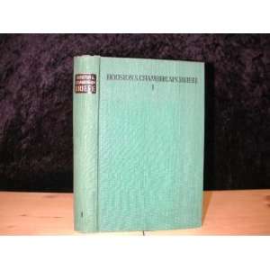   Chamberlain Houston Stewart, (Hrsg) J. Von Uexkull Chamberlain Books