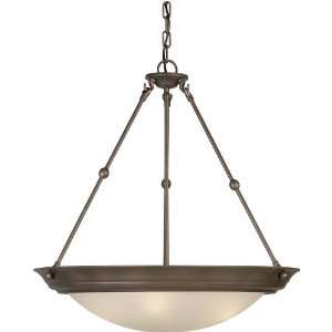 Forte Lighting 2517 04 32 Antique Bronze Traditional / Classic 23Wx25H 