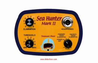 GARRETT SEA HUNTER MARK 2 Metal Detector w. Headphones  